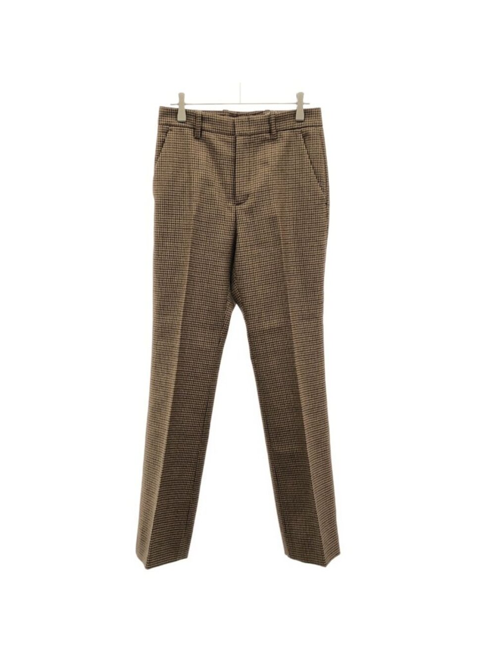 Gucci Houndstooth Trousers Pants Brown 38